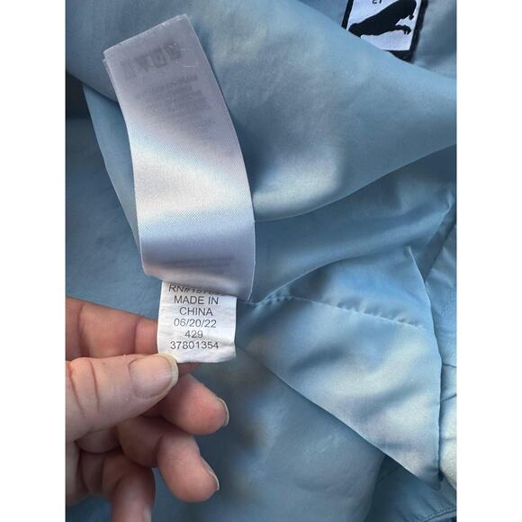 Eddie Bauer 3-in-1 Jacket Kids XL 16 Blue Hooded Fleece Lined Ripstop Outdoor - Picture 10 of 15